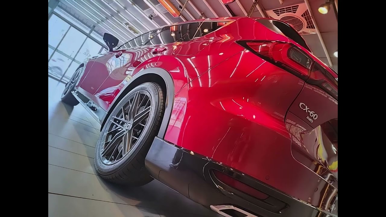 Mazda CX 60  預約~全車超細膩度美容+**鍍膜施作**=恢復新車 !!