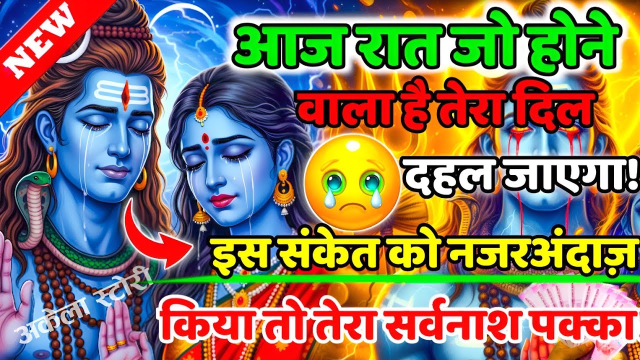 888🕉️Mahadev Ji Ka Sandesh💯😭 अगले 10 सेकंड तेरी किस्मत तय करेंगी 👁️| Har har mahadev #shivshakti