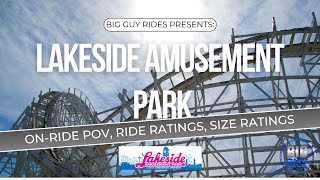 Lakeside Amusement Park - Denver, CO - Full Tour, Review, Ride Ratings, Size Ratings - Big Guy Rides