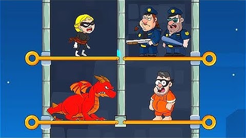 Prison Pin Rescue: Pull Him Out | Levels 1-10