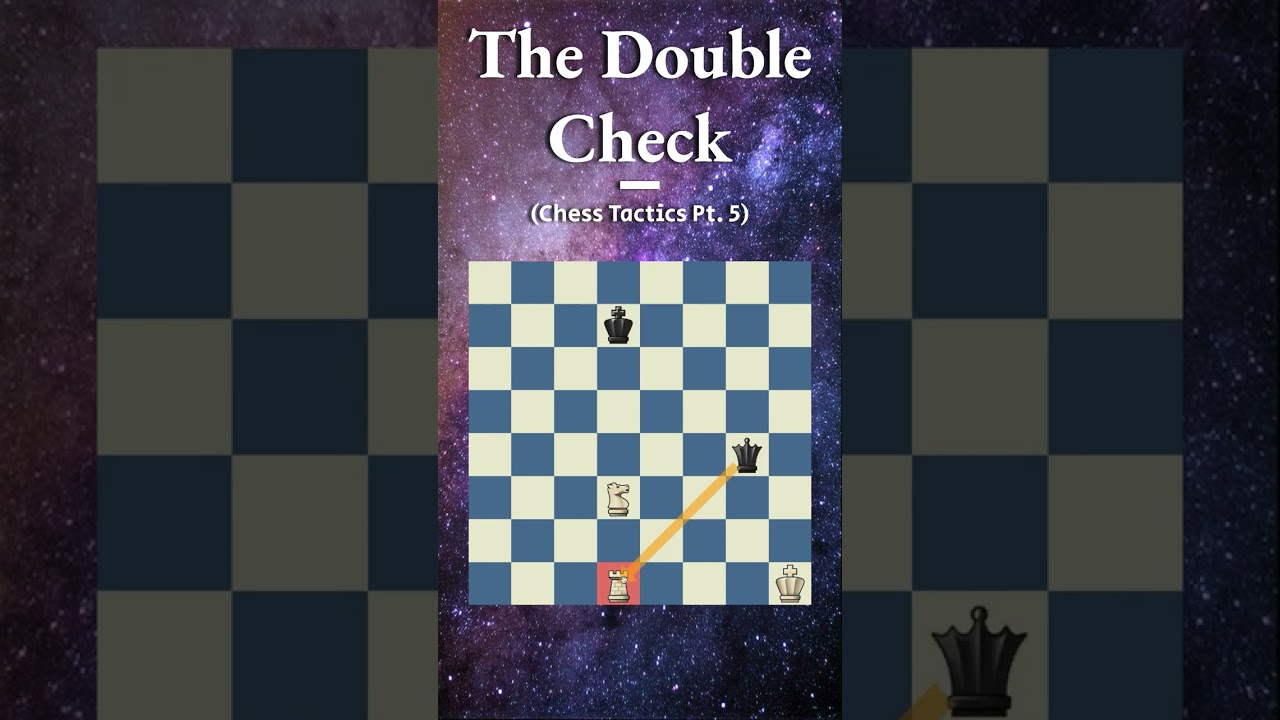 Chess Tactics: Double Check # 7-13 Beautiful! 