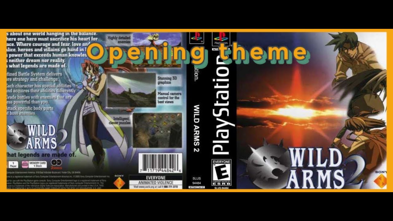 Wild Arms 2 Theme - (Tema da Abertura FANTÁSTICA de Wild Arms 2)