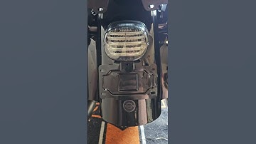 Custom Dynamics License Plate relocation mount install #harley #roadglide #customdynamics #plate