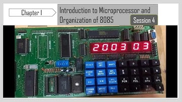 STD XII COMPUTER SCIENCE - PAPER  II CHAPTER  1 :  Introduction to Microprocessor 8085 - Session 4