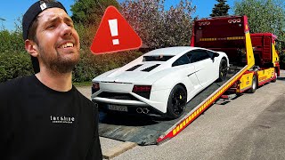 VI FICK BÄRGA LAMBORGHININ I NORRKÖPING...