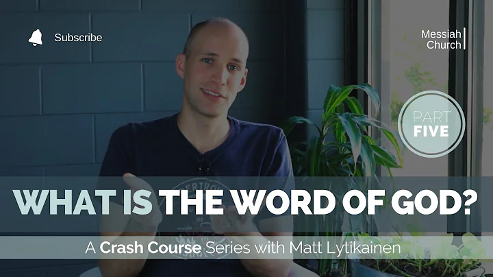 What Is The Word of God? | Crash Course with Matt ...