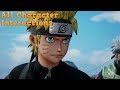 Jump Force : All Character Unique Interaction Dialogues (Part 1)