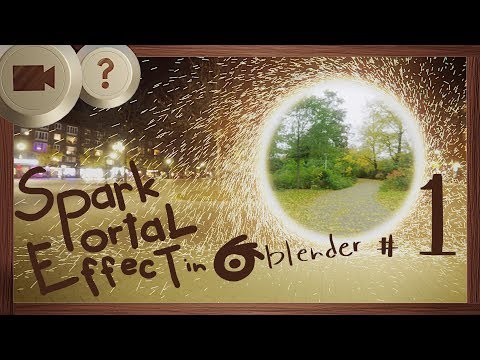 Doctor Strange Spark Portal Effect in Blender | PART 1