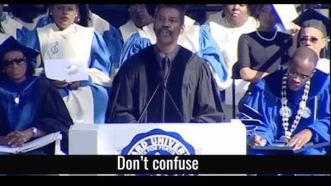 Amazing Speech With Many Inspirational Quotes By Denzel Washington | theroberthu