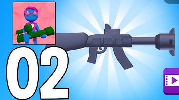 Bazooka Boy - Gameplay Walkthrough Part 2 (iOS, Android)