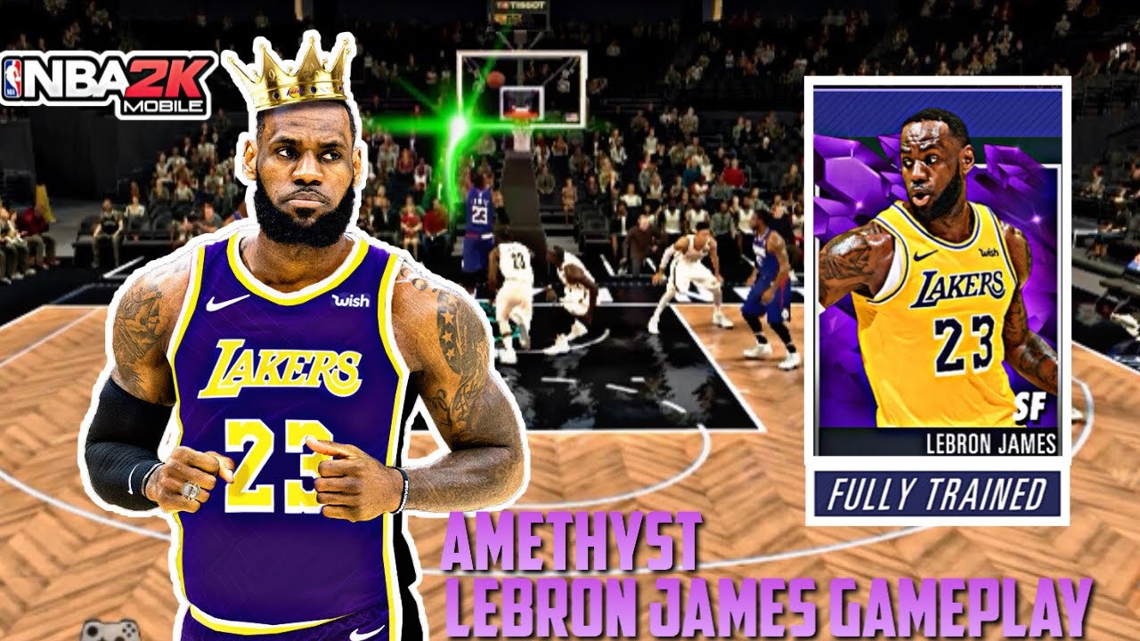 nba 2k mobile lebron james