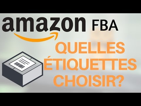 Vidéo: Quel type d'étiquettes Amazon FBA utilise-t-il ?