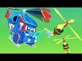 SUPER HELICOPTER goes after Mad machines!
