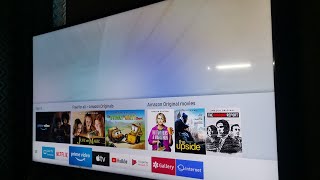 Smart TV 43 Samsung 7 series RU7100 UHD 4k Unboxing Wifi set up Screen Definition Sample