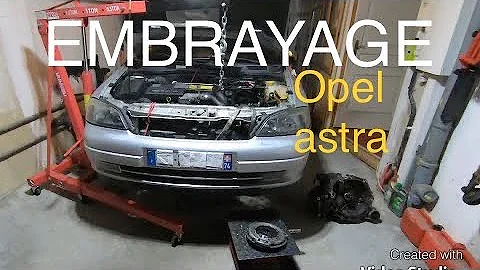 Quel est le prix d'un changement d'embrayage sur une Opel Astra ?