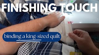 Quilt Binding: Wrapping Up a King-Sized Masterpiece!