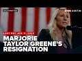 What Marjorie Taylor Greene’s Resignation Means for the Republican Party