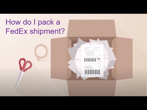 Vídeo: Com puc recollir un paquet de FedEx?