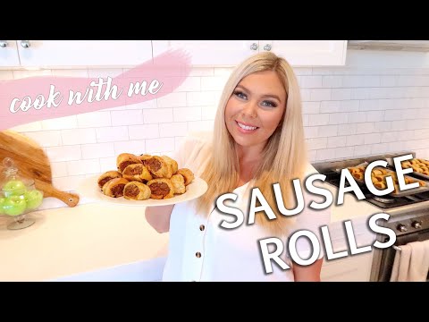 Australian Sausage Rolls are a seasoned, fresh sausage wrapped in a flaky, buttery pastry. They are . 