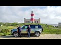 Blind Adventurer, Christopher Venter, driving new 2020 Landrover Defender