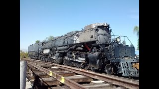 4014 Return to Cheyenne WY UP Steam. In 2014 at Mormon Rocks Cajon Pass California.