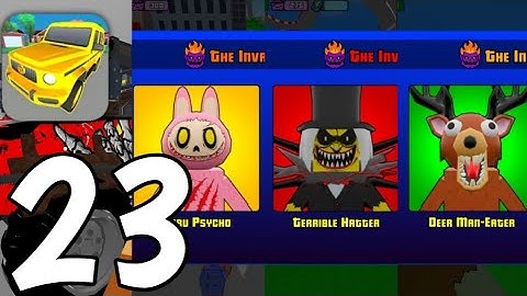 Gangs Wars: Pixel Shooter RP - Gameplay Walkthrough Part 23 - All Monsters Inovasion (Android, iOS)