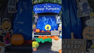 Information It's The Great Pumpkin, Charlie Brown 🎃 Peanuts Trunk or Treat Guide