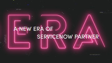 A New Era of ServiceNow Partner (Thirdera Logo Reveal Video)