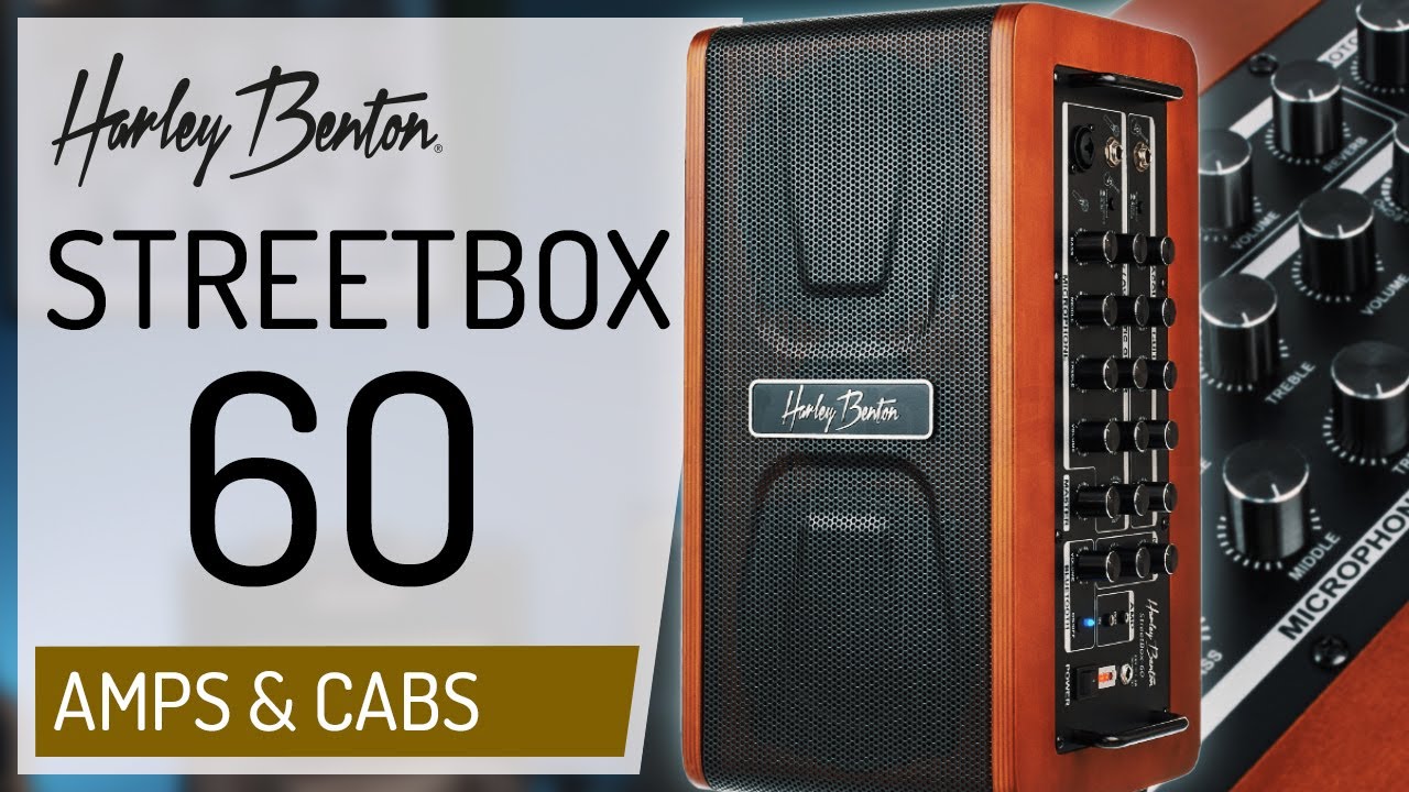Harley Benton - Streetbox 60 - Battery Powered Amp -