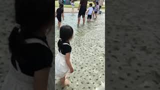 Fish catching by hands and BBQ for 1500¥  魚つかみ取り | Early Summer in Japan #shorts