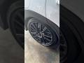 SUBARU WRX plasti dip rims. #subaru #2022wrx #wrx