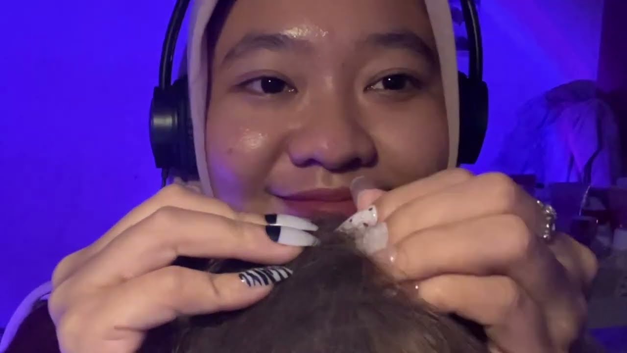 [talking+bgm] ASMR Garuk Kepala + Dongeng, ASMR Head Scratching + Fairytale🧚🏻‍♀️