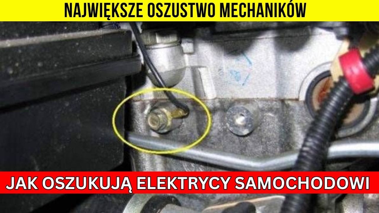 STOP! Zanim zapłacisz mechanikowi choćby złotówkę, sprawdź TEN JEDEN przewód.