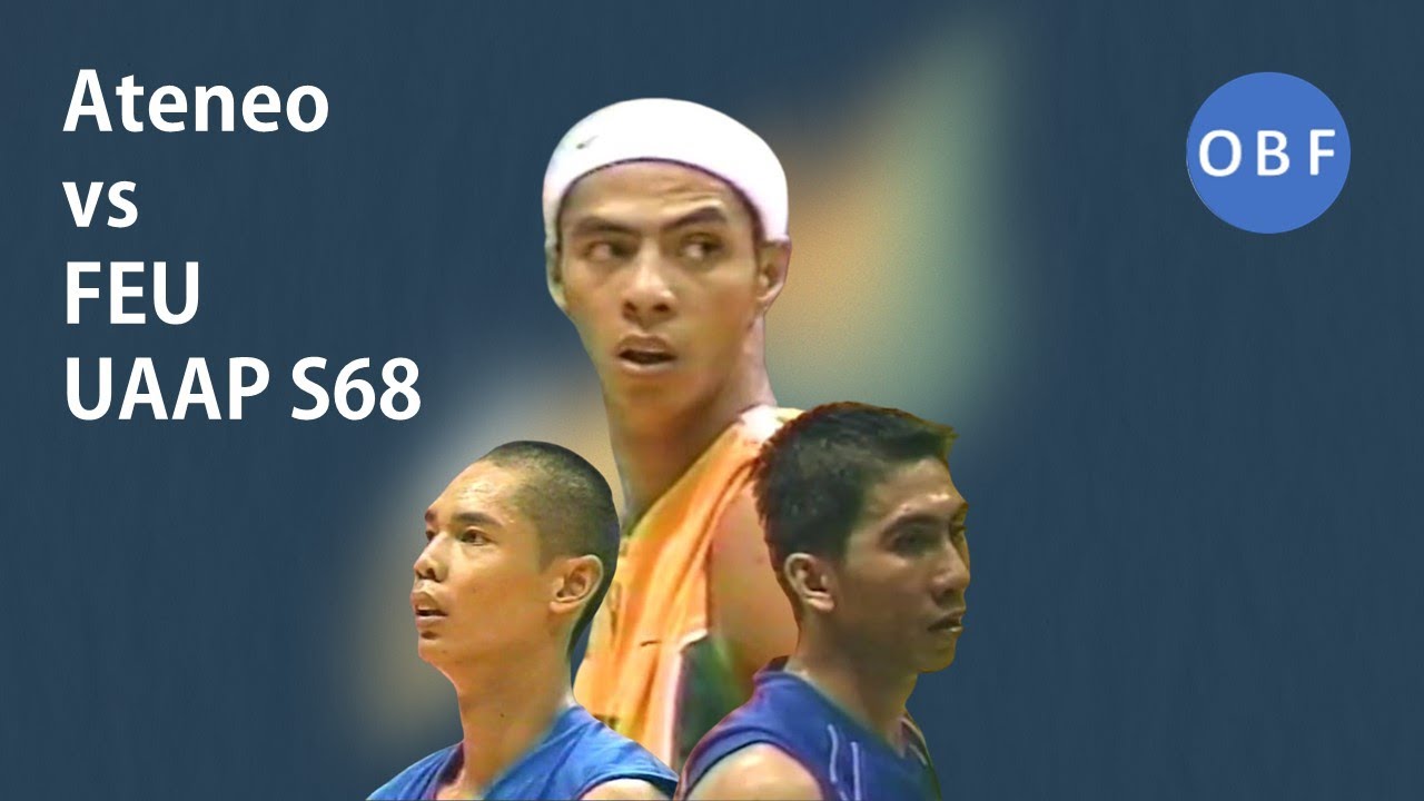 Ateneo vs FEU UAAP S68 2005 Round 2 - YouTube