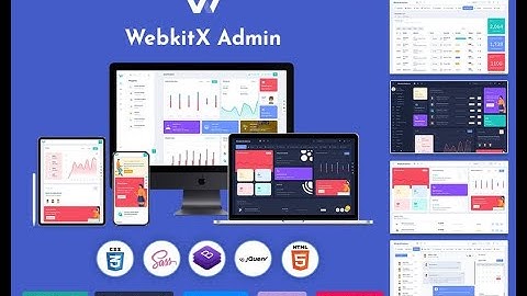 Dashboard Template with Full Width Dark RTL Dashboard – WebkitX Admin Panel