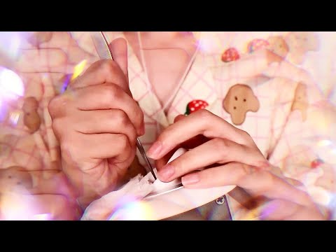 ASMR 소리 표현력이 죽이는 초섬세 귀청소~~ (노토킹)