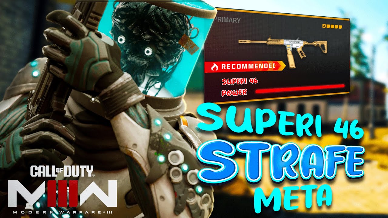 New BROKEN Strafe META SMG for REBIRTH ISLAND!! (INSANE SUPERI 46 CLASS SETUP)