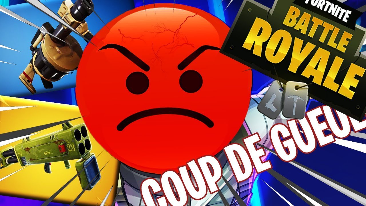 COUP DE GUEULE SUR FORTNITE...