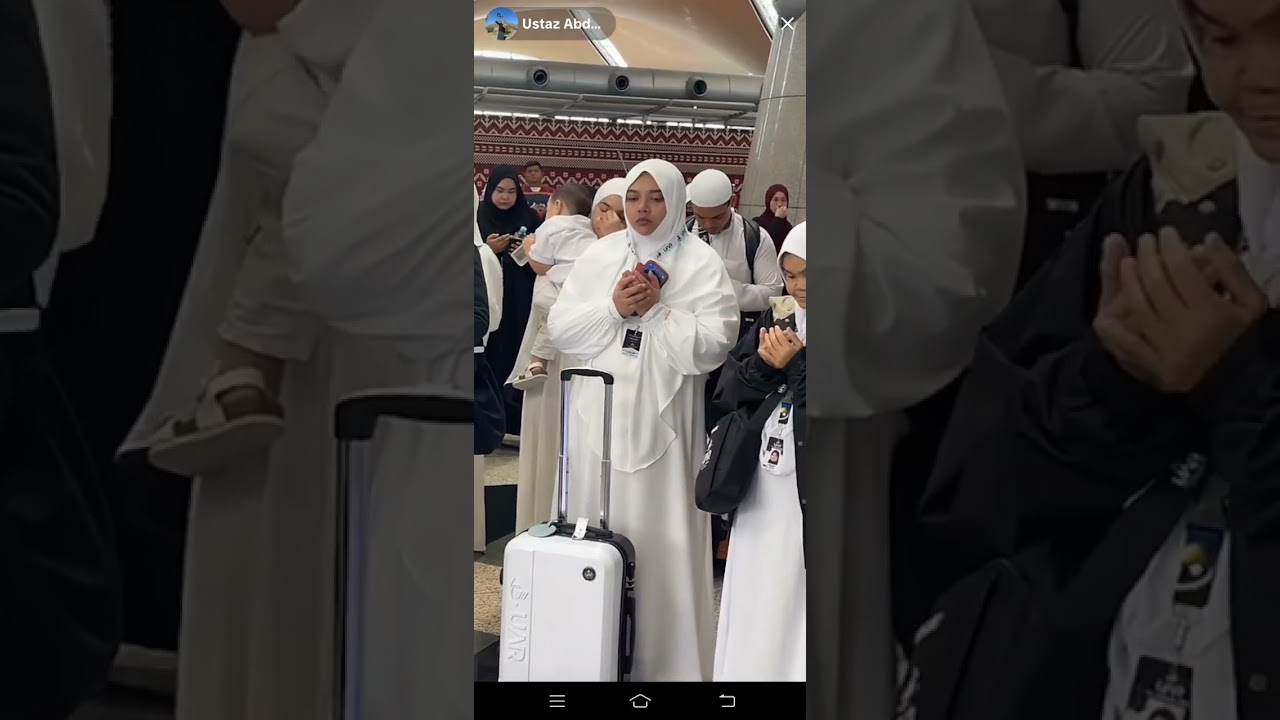 BERDOA SEBELUM BERLEPAS !!! MOGA MENDAPAT UMRAH YG MABRUR !!