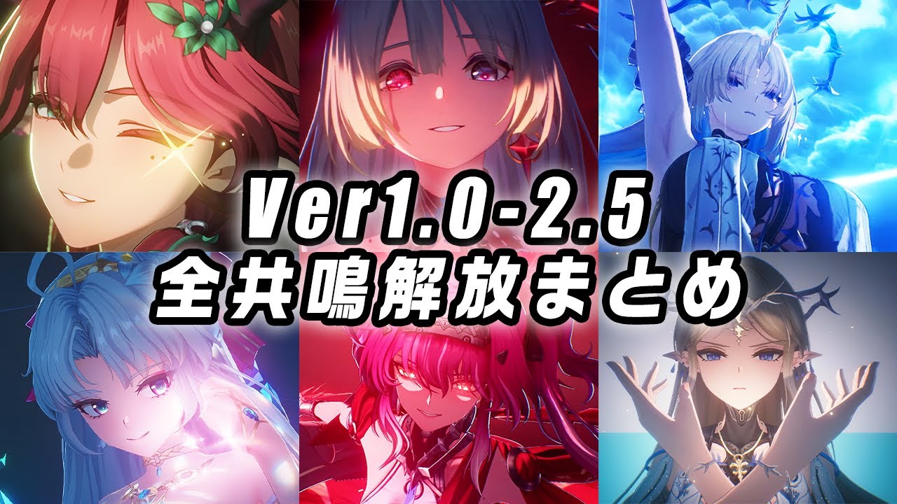 [JP DUB] All 37 Character Ultimate Voice Lines/Wuthering Waves