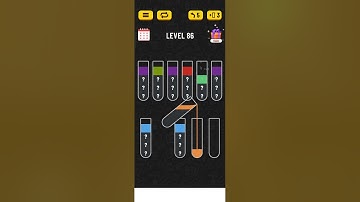 Water Sort - Color Puzzle Game level 86