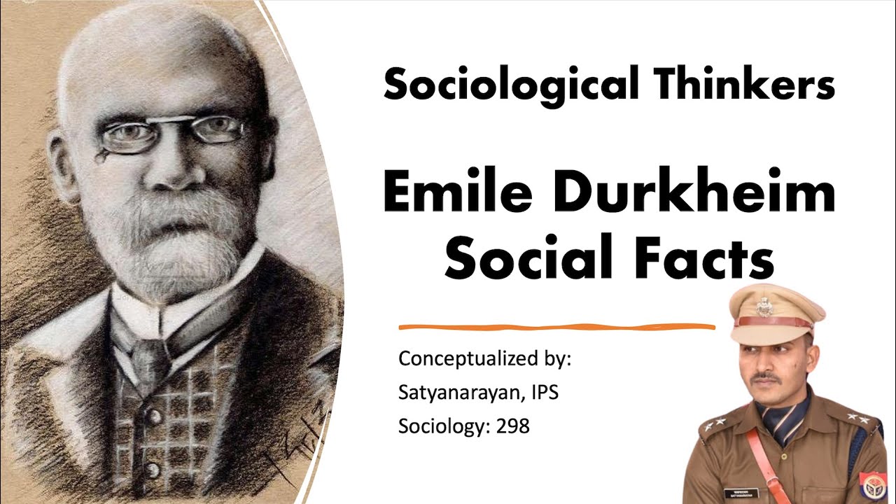 Social Facts | Emile Durkheim | Sociology optional for UPSC | Sociology ...