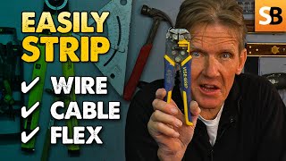 The Easiest Tool Ever for Wire Stripping