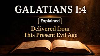 Galatians 1:4 Explained: Why Jesus Gave Himself for Our Sins