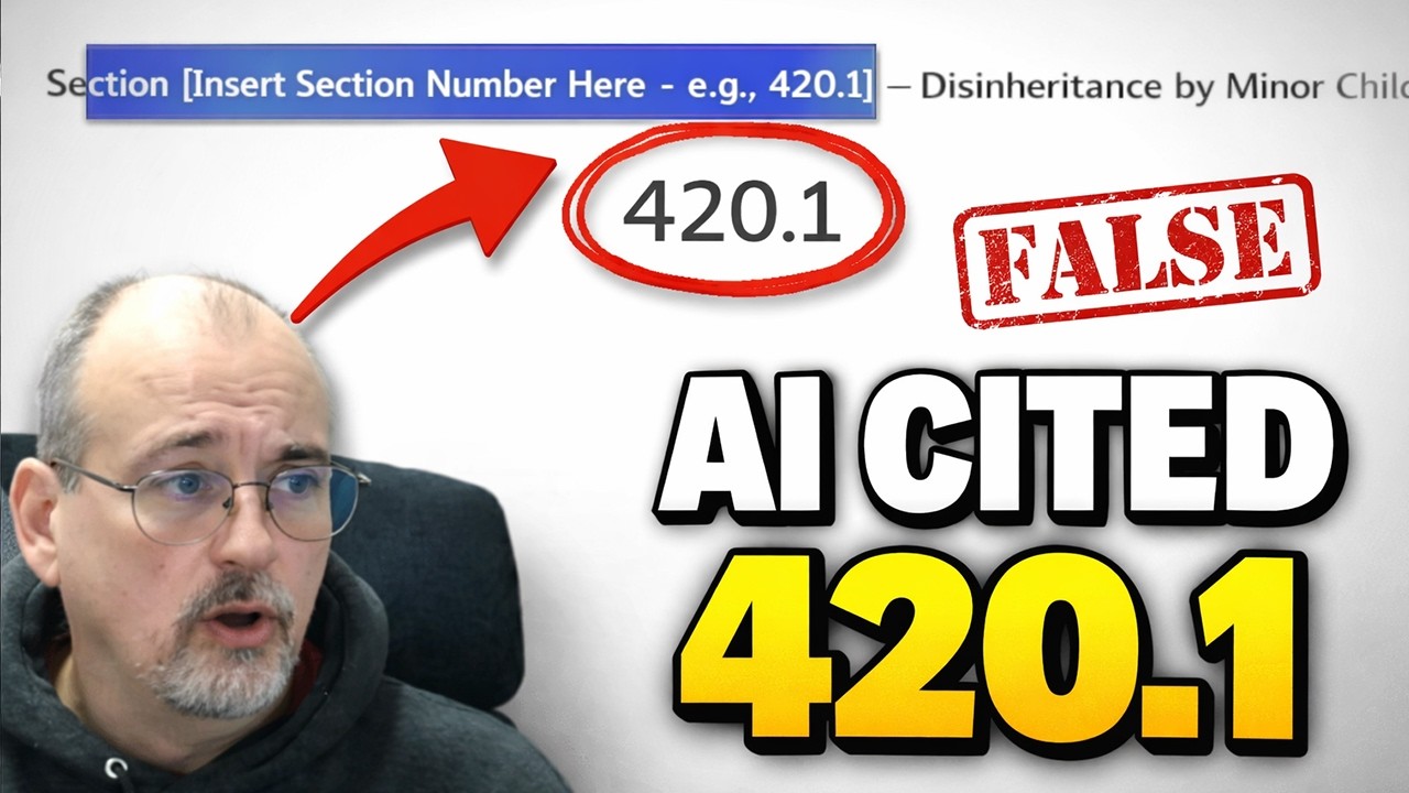 AI Made Up the Law… With Citations (Lawyer Reacts)