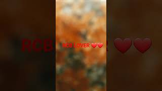 RCB LOVER FOREVER❤️❤️❤️ RED ARMY LOVER