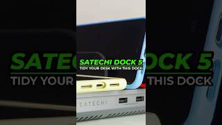 Clean up your desk with this dock from Satechi! #Satechi #chargingdock #wirelesscharging