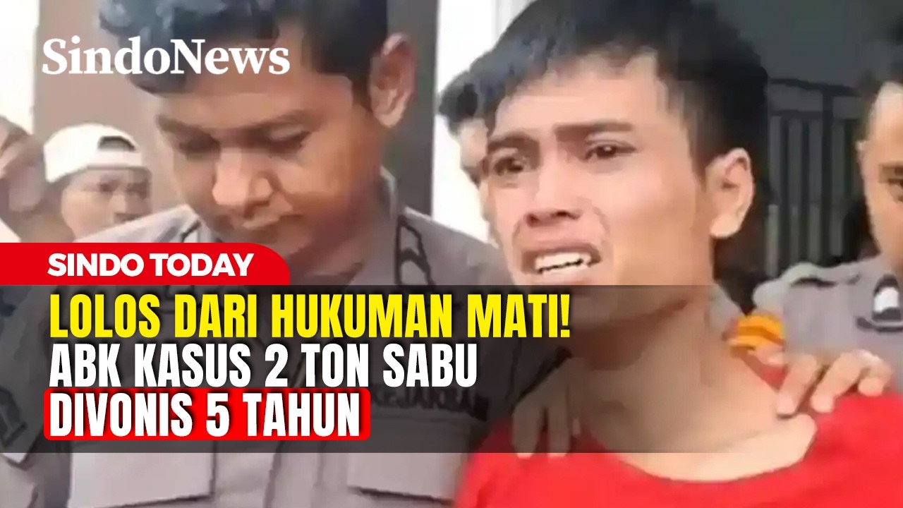 Lolos dari Hukuman Mati! ABK Kasus 2 Ton Sabu Divonis 5 Tahun | Sindo Today | 06/03