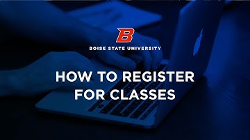 How to Register For Classes Tutorial