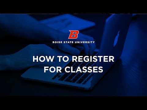 How to Register For Classes Tutorial